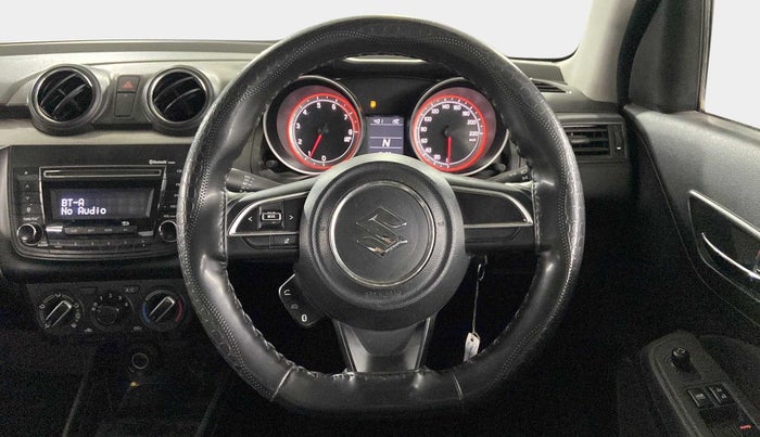 2019 Maruti Swift VXI AMT, Petrol, Automatic, 10,297 km, Steering Wheel Close Up