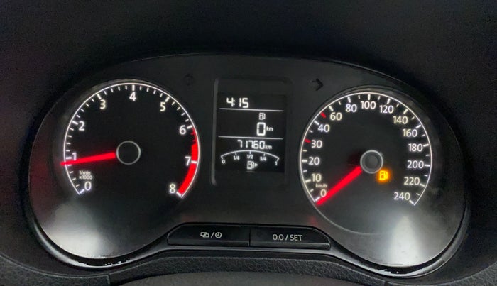 2016 Volkswagen Polo HIGHLINE1.2L, Petrol, Manual, 71,808 km, Odometer Image