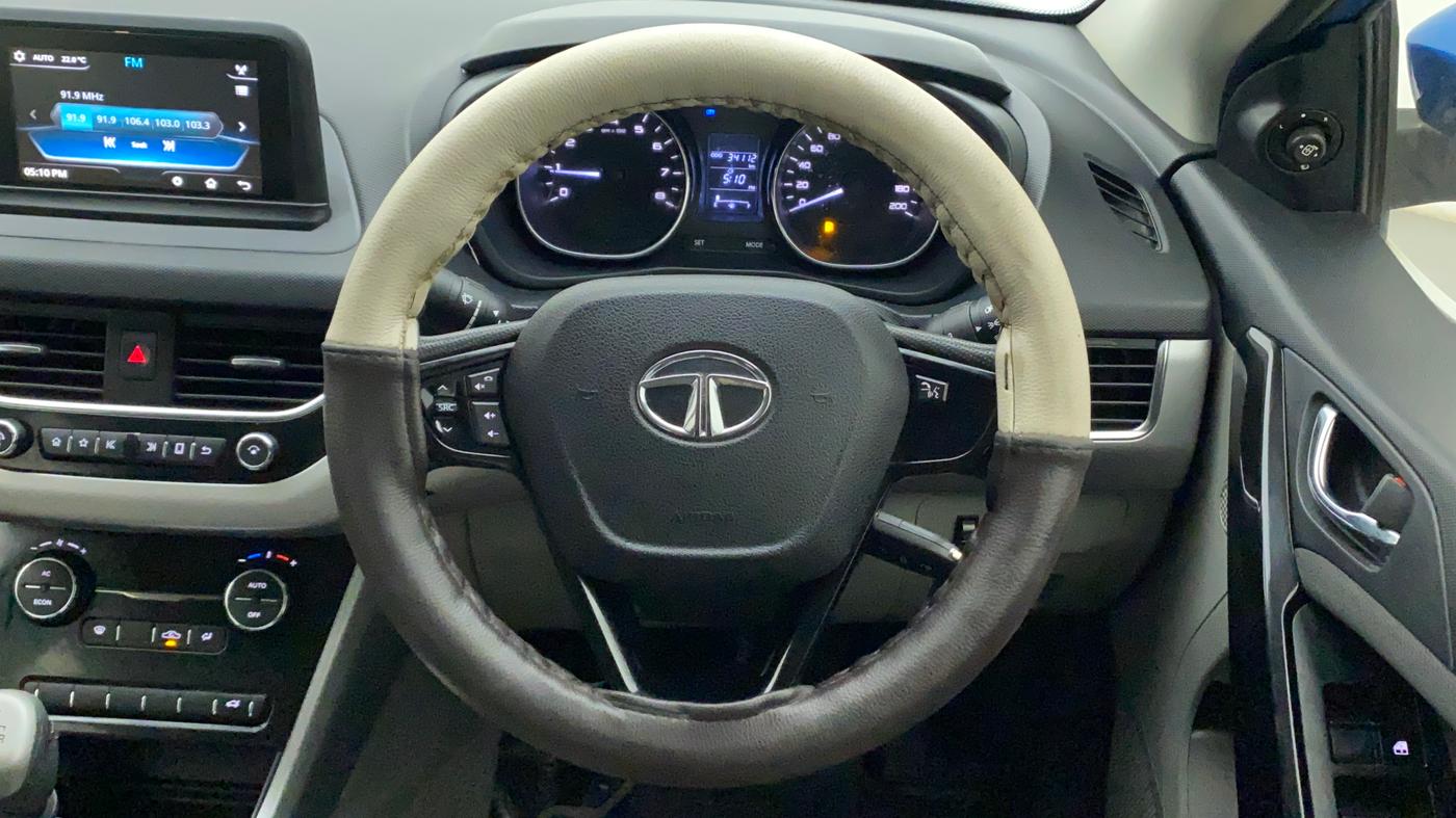 2019 Tata NEXON XZ PETROL, Petrol, Manual, 34,319 km, Steering Wheel Close Up
