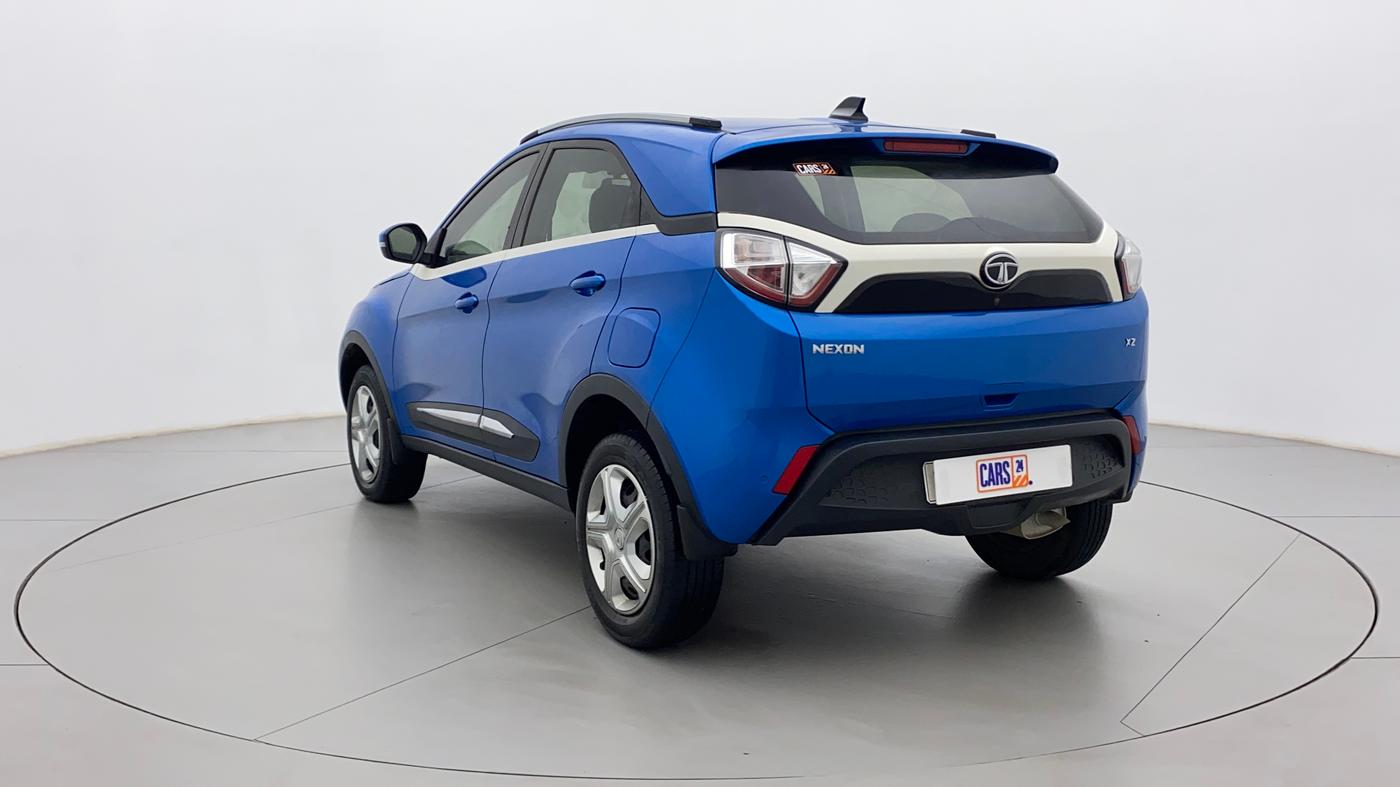 2019 Tata NEXON XZ PETROL, Petrol, Manual, 34,319 km, Left Back Diagonal