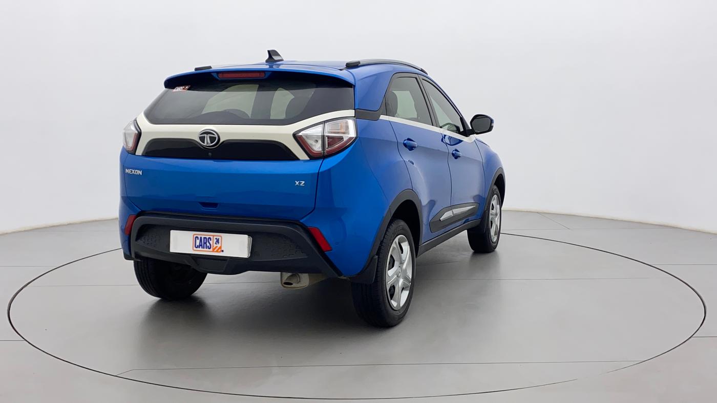 2019 Tata NEXON XZ PETROL, Petrol, Manual, 34,319 km, Right Back Diagonal