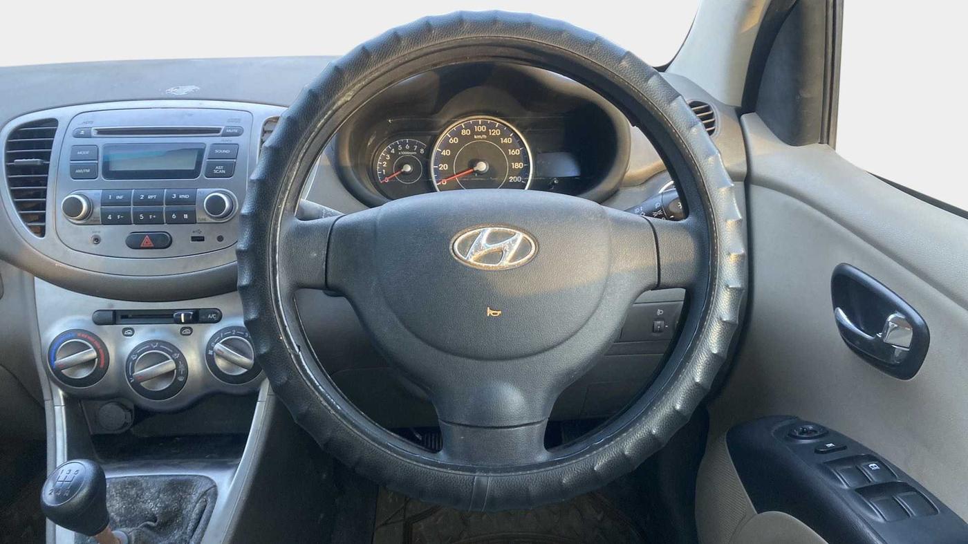2012 Hyundai i10 MAGNA 1.2, Petrol, Manual, 4,859 km, Steering Wheel Close Up