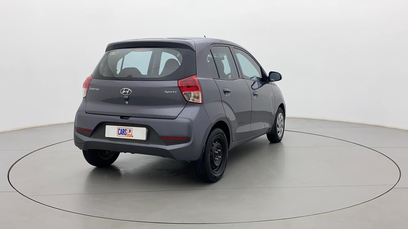 2019 Hyundai NEW SANTRO SPORTZ AMT, Petrol, Automatic, 61,504 km, Right Back Diagonal