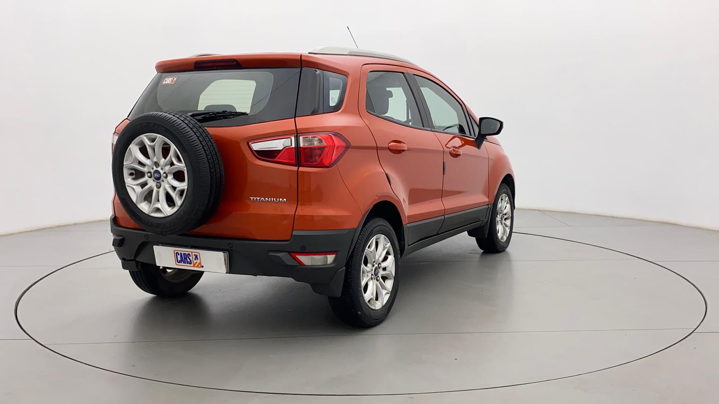 2017 Ford Ecosport TITANIUM 1.5L PETROL, Petrol, Manual, 43,299 km, Right Back Diagonal