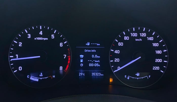 2019 Hyundai Creta SX (O) EXECUTIVE 1.6 PETROL, Petrol, Manual, 35,320 km, Odometer Image