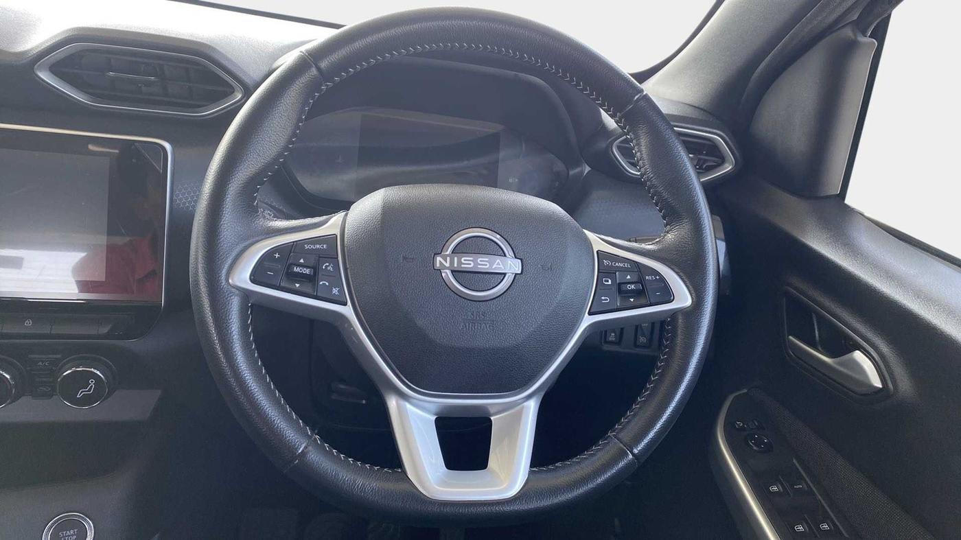 2021 Nissan MAGNITE XV PREMIUM TURBO CVT, Petrol, Automatic, 20,515 km, Steering Wheel Close Up