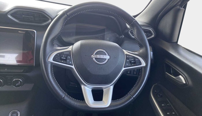 2021 Nissan MAGNITE XV PREMIUM TURBO CVT, Petrol, Automatic, 20,515 km, Steering Wheel Close Up
