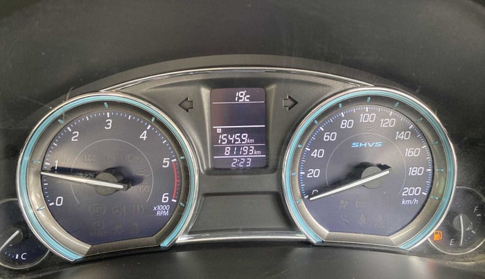 2016 Maruti Ciaz VDI+ SHVS, Diesel, Manual, 81,181 km, Odometer Image
