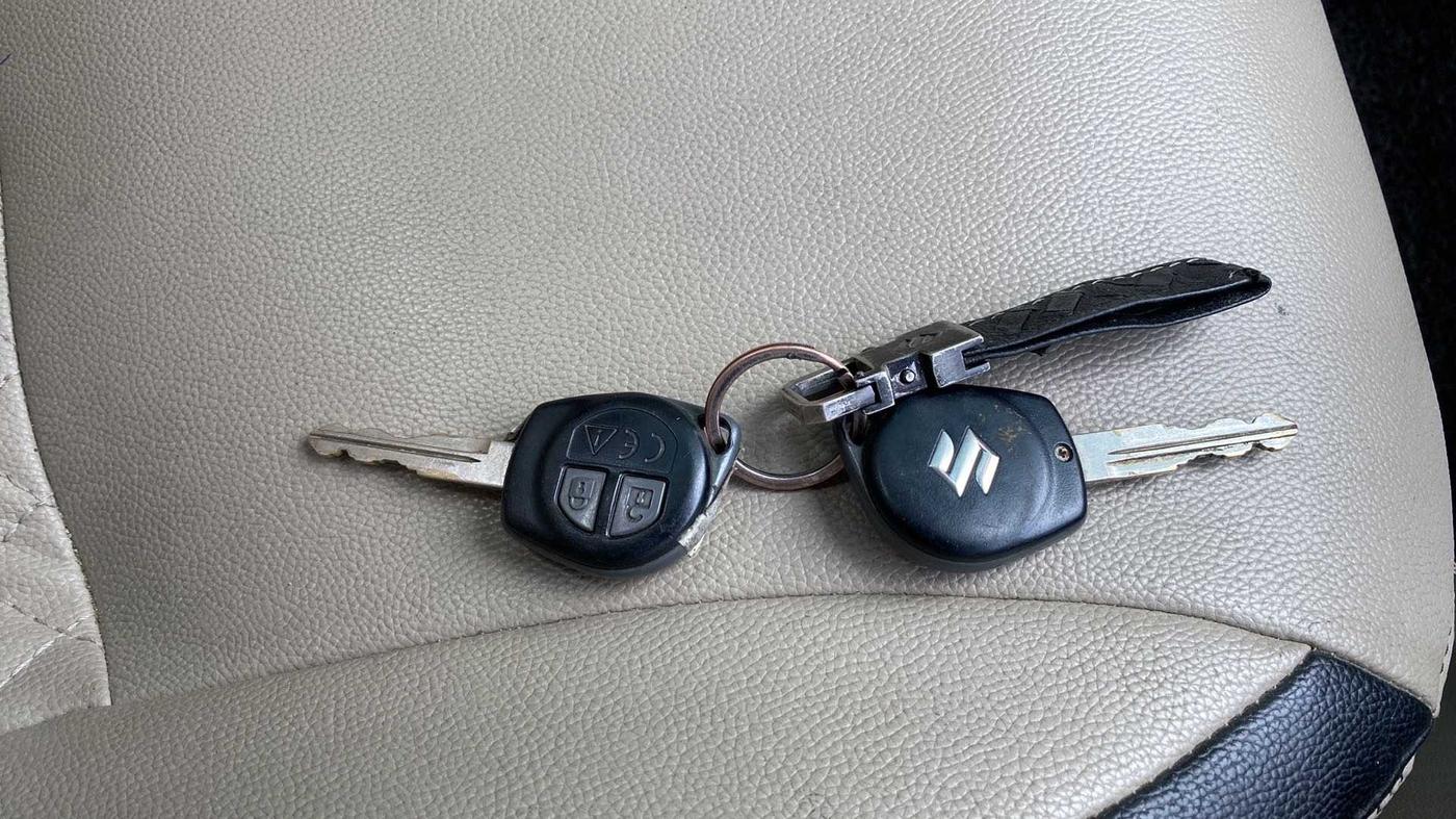 2016 Maruti Ciaz VDI+ SHVS, Diesel, Manual, 81,181 km, Key Close Up
