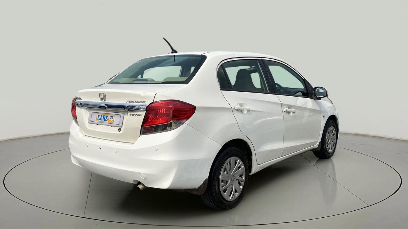 2014 Honda Amaze 1.5L I-DTEC E, Diesel, Manual, 1,00,090 km, Right Back Diagonal