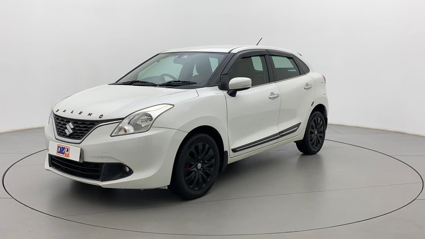 2017 Maruti Baleno ZETA CVT PETROL 1.2, Petrol, Automatic, 54,210 km, Left Front Diagonal