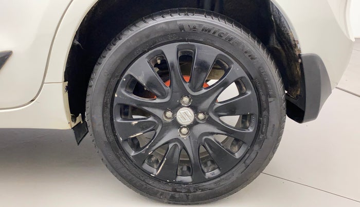 2017 Maruti Baleno ZETA CVT PETROL 1.2, Petrol, Automatic, 54,210 km, Left Rear Wheel