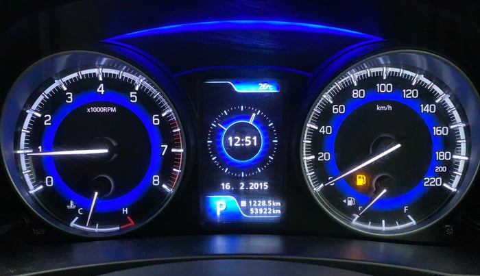 2017 Maruti Baleno ZETA CVT PETROL 1.2, Petrol, Automatic, 54,210 km, Odometer Image