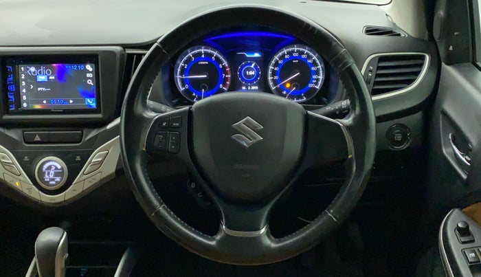 2017 Maruti Baleno ZETA CVT PETROL 1.2, Petrol, Automatic, 54,210 km, Steering Wheel Close Up