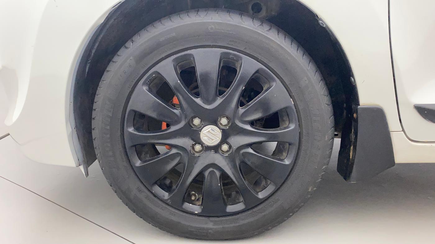 2017 Maruti Baleno ZETA CVT PETROL 1.2, Petrol, Automatic, 54,210 km, Left Front Wheel