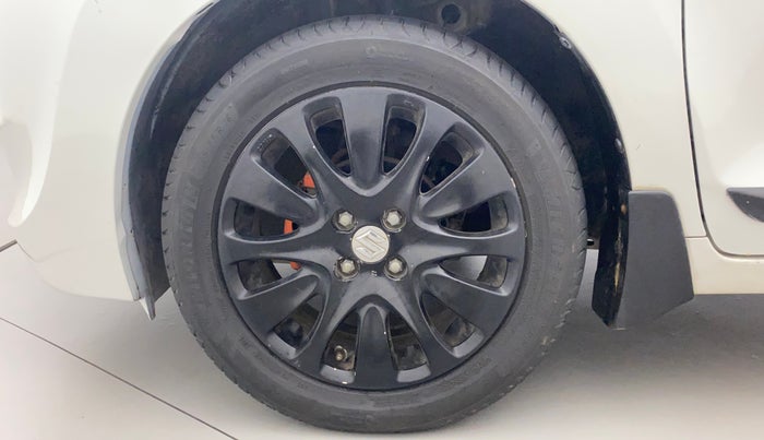 2017 Maruti Baleno ZETA CVT PETROL 1.2, Petrol, Automatic, 54,210 km, Left Front Wheel