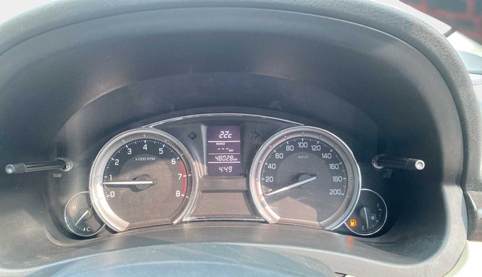 2018 Maruti Ciaz ALPHA 1.4 PETROL, Petrol, Manual, 48,004 km, Odometer Image