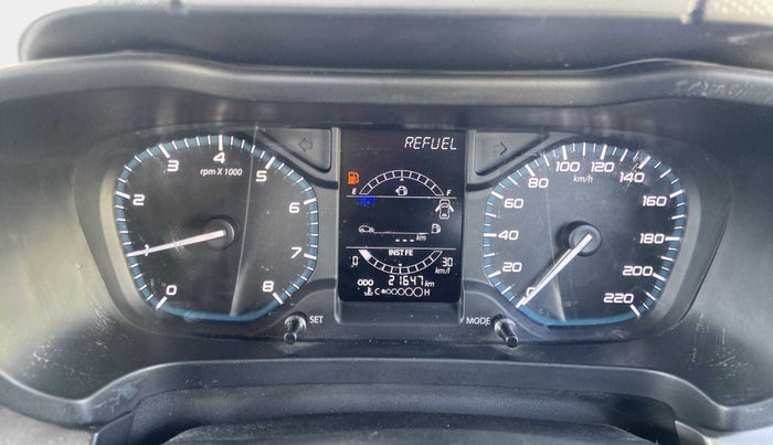 2020 Tata ALTROZ XE PETROL, Petrol, Manual, 21,635 km, Odometer Image