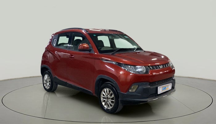 2016 Mahindra Kuv100 K8 6 STR, Petrol, Manual, 50,132 km, Right Front Diagonal