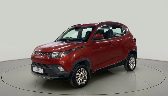 2016 Mahindra Kuv100 K8 6 STR, Petrol, Manual, 50,132 km, Left Front Diagonal