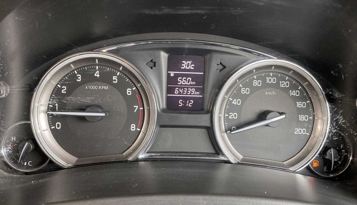 2015 Maruti Ciaz VXI, Petrol, Manual, 64,338 km, Odometer Image