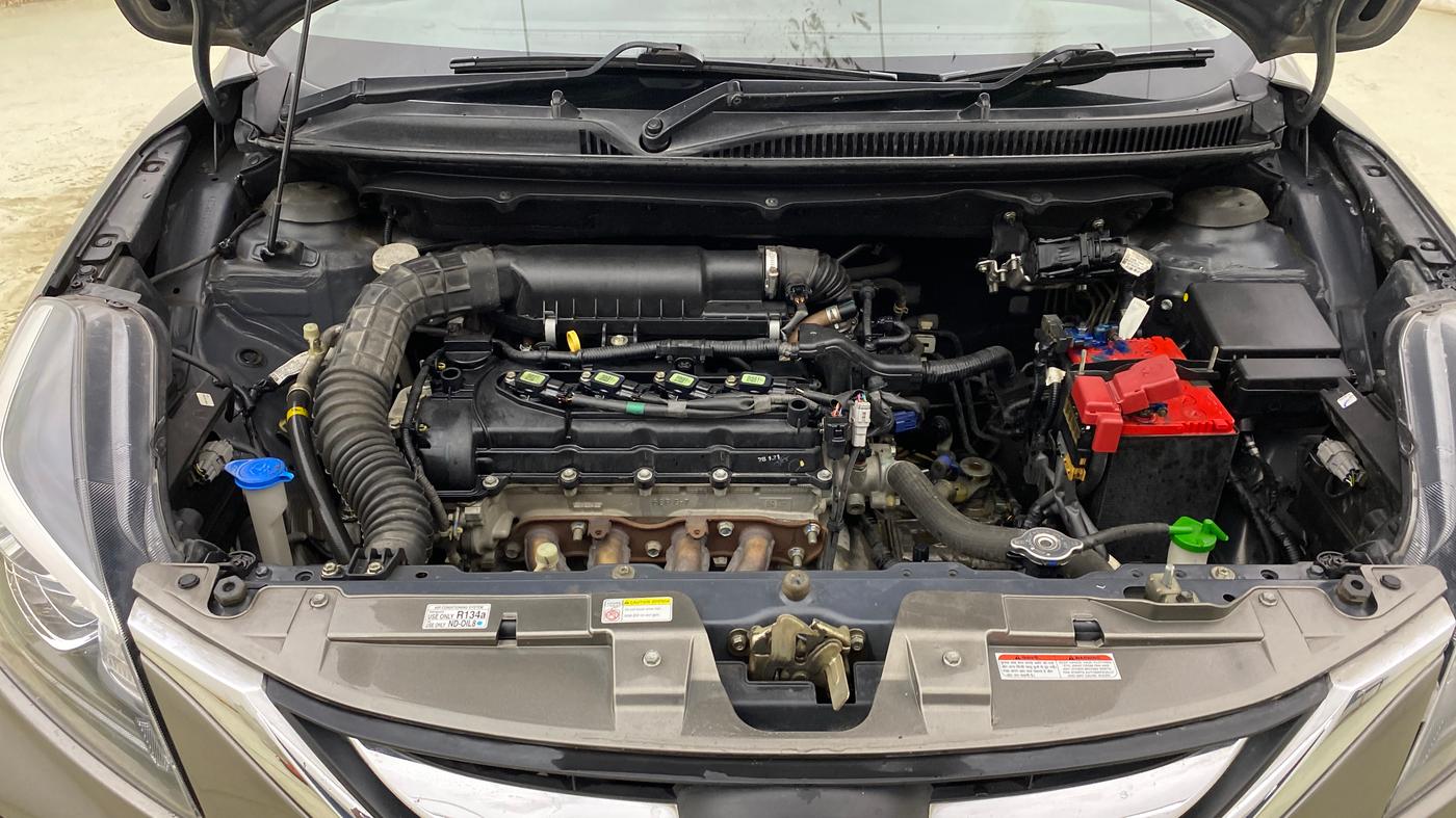 2021 Toyota Glanza V, Petrol, Manual, 61,998 km, Engine View