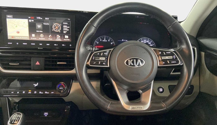 2019 KIA SELTOS HTX 1.5 PETROL, Petrol, Manual, 12,207 km, Steering Wheel Close Up