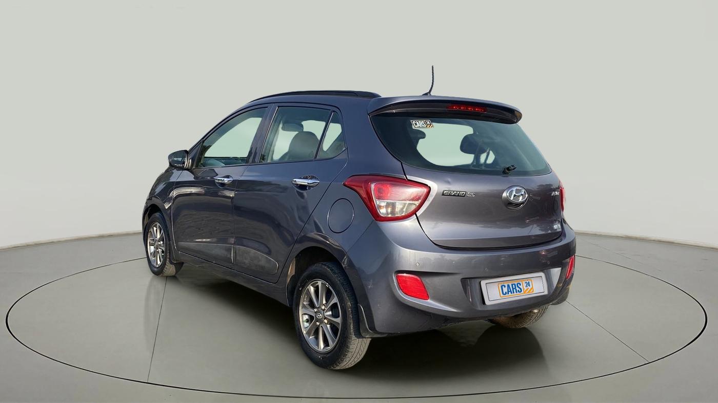 2014 Hyundai Grand i10 ASTA (O) 1.2 KAPPA VTVT, Petrol, Manual, 17,553 km, Left Back Diagonal