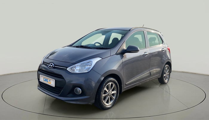 2014 Hyundai Grand i10 ASTA (O) 1.2 KAPPA VTVT, Petrol, Manual, 17,553 km, Left Front Diagonal