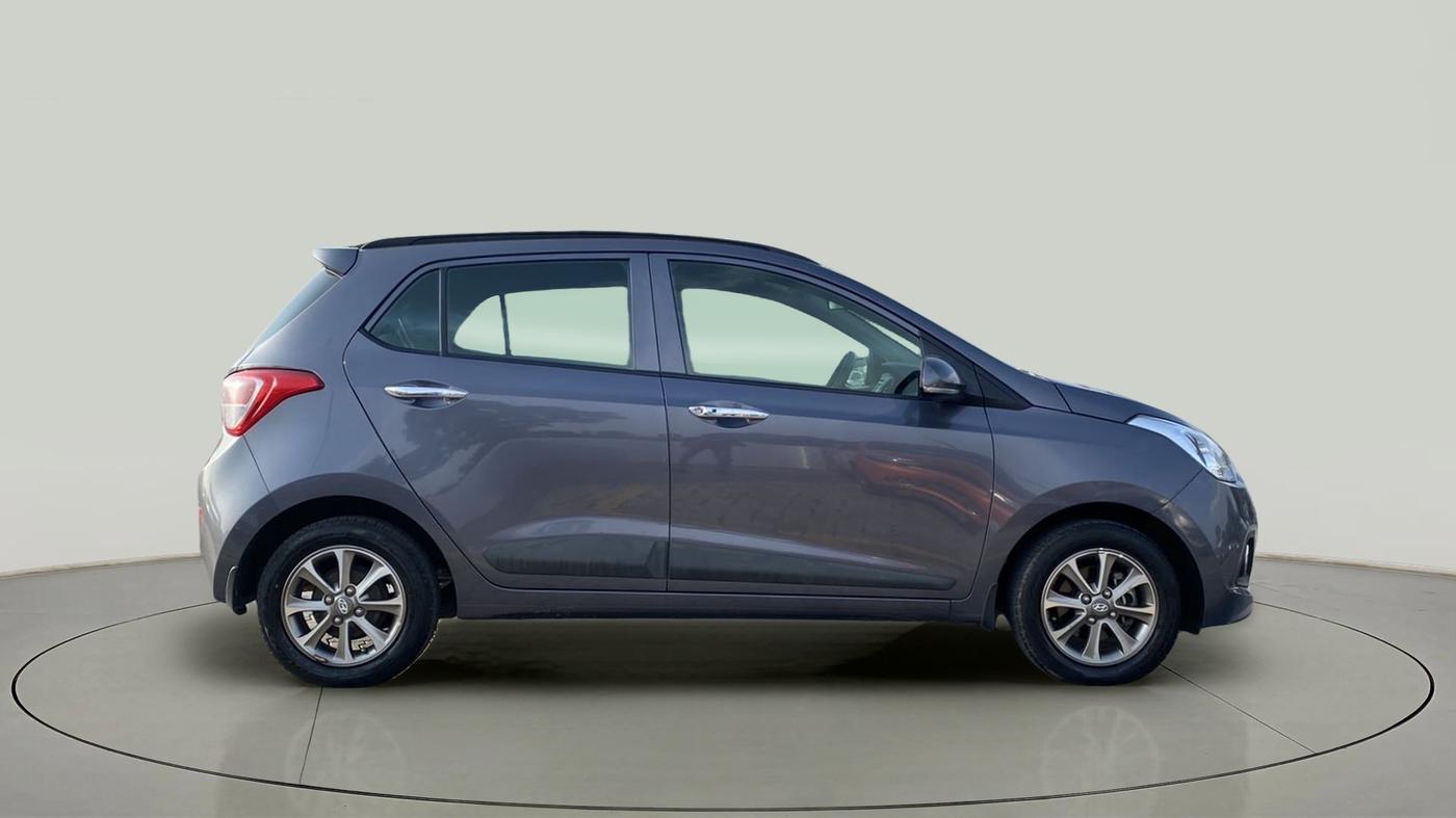 2014 Hyundai Grand i10 ASTA (O) 1.2 KAPPA VTVT, Petrol, Manual, 17,553 km, Right Side View