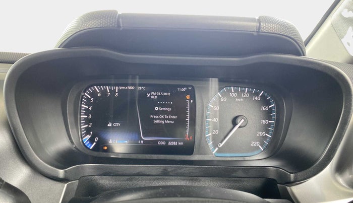 2020 Tata ALTROZ XZ PETROL, Petrol, Manual, 21,900 km, Odometer Image