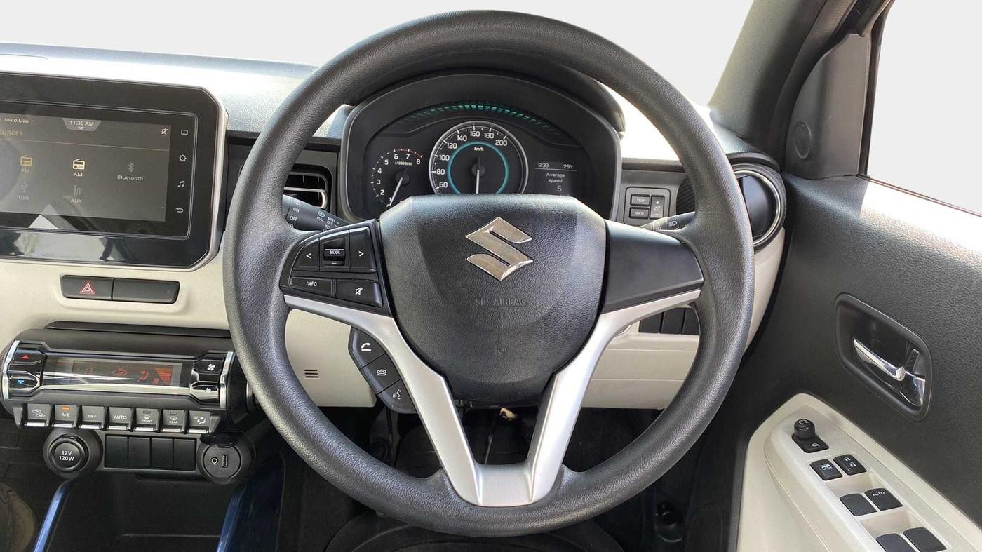 2022 Maruti IGNIS ALPHA 1.2, Petrol, Manual, 3,441 km, Steering Wheel Close Up