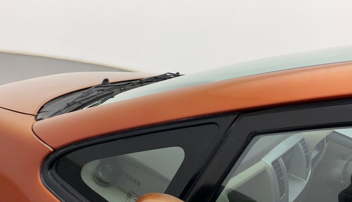 2010 Maruti Zen Estilo VXI, Petrol, Manual, 24,983 km, Left A pillar - Paint is slightly faded
