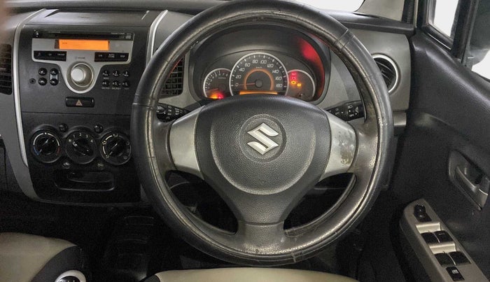 2012 Maruti Wagon R 1.0 VXI, Petrol, Manual, 29,891 km, Steering Wheel Close Up