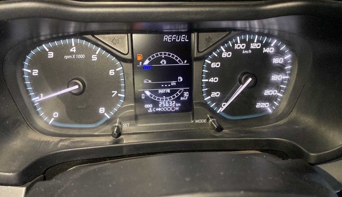 2021 Tata ALTROZ XZ PETROL, Petrol, Manual, 25,634 km, Odometer Image