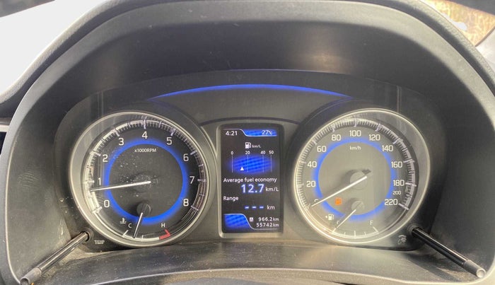 2016 Maruti Baleno ALPHA PETROL 1.2, Petrol, Manual, 55,774 km, Odometer Image