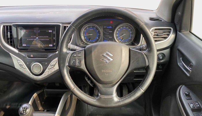 2016 Maruti Baleno ALPHA PETROL 1.2, Petrol, Manual, 55,774 km, Steering Wheel Close Up