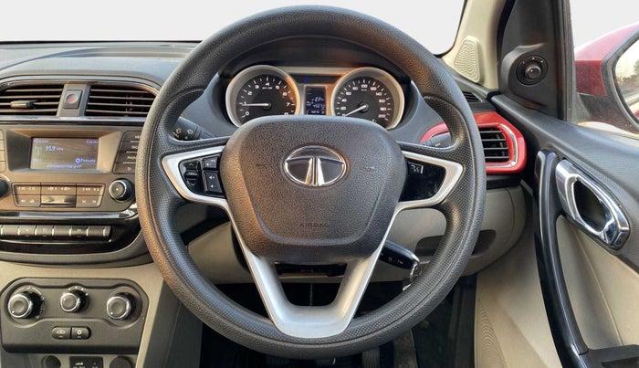 2016 Tata Tiago XZ PETROL, Petrol, Manual, 45,633 km, Steering Wheel Close Up