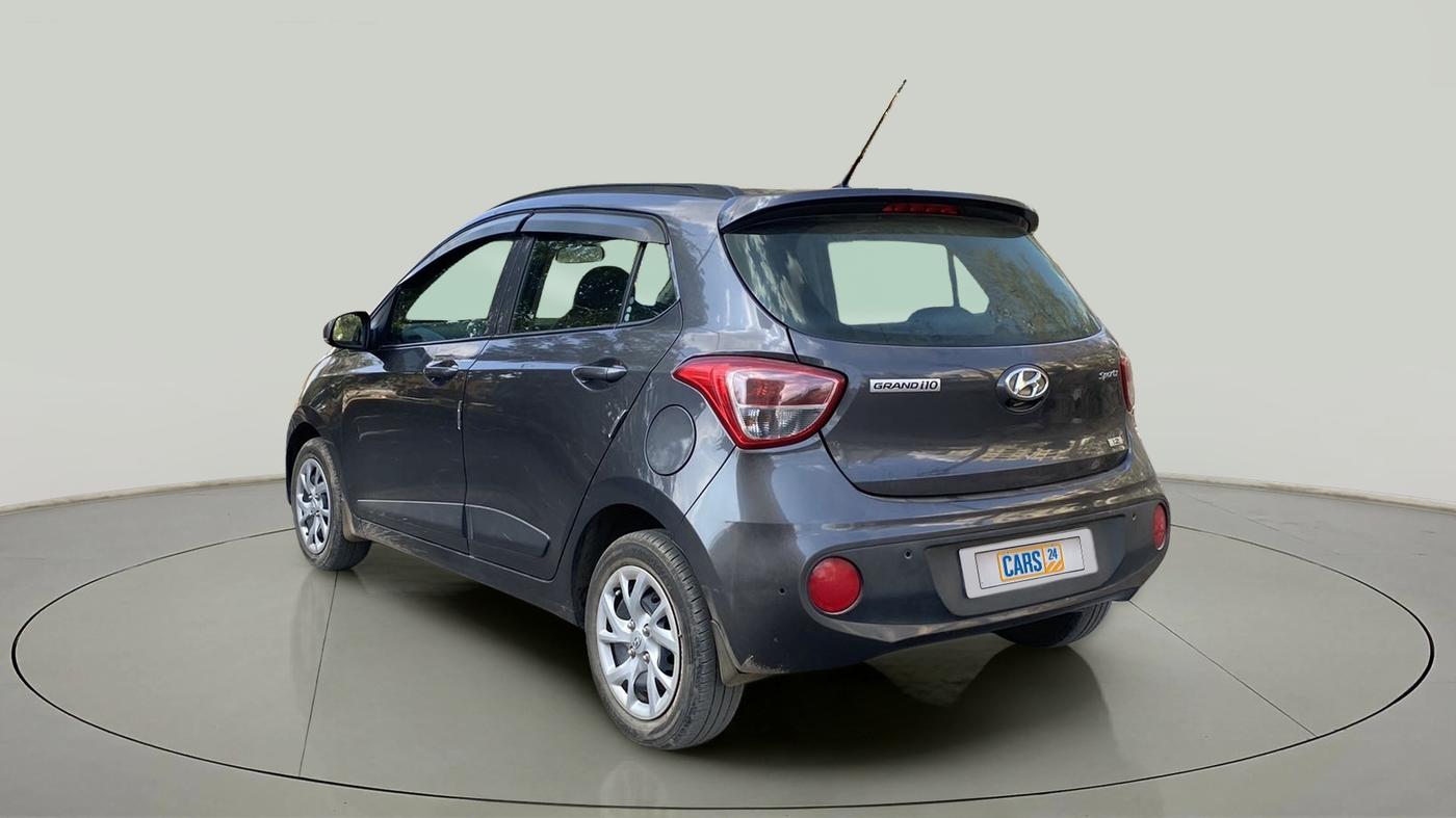 2020 Hyundai Grand i10 SPORTZ 1.2 KAPPA VTVT, Petrol, Manual, 22,140 km, Left Back Diagonal