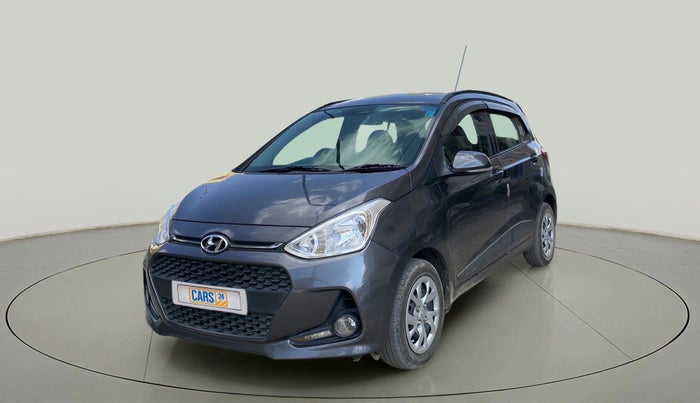 2020 Hyundai Grand i10 SPORTZ 1.2 KAPPA VTVT, Petrol, Manual, 22,140 km, Left Front Diagonal