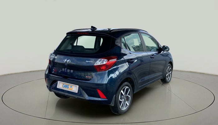 2022 Hyundai GRAND I10 NIOS SPORTZ 1.0 TURBO GDI, Petrol, Manual, 4,071 km, Right Back Diagonal