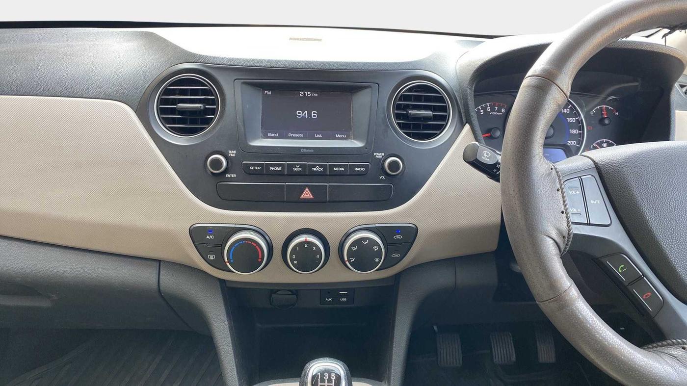 2017 Hyundai Grand i10 SPORTZ 1.2 KAPPA VTVT, Petrol, Manual, 36,559 km, Air Conditioner