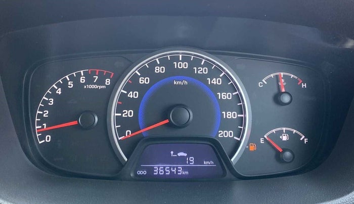 2017 Hyundai Grand i10 SPORTZ 1.2 KAPPA VTVT, Petrol, Manual, 36,559 km, Odometer Image