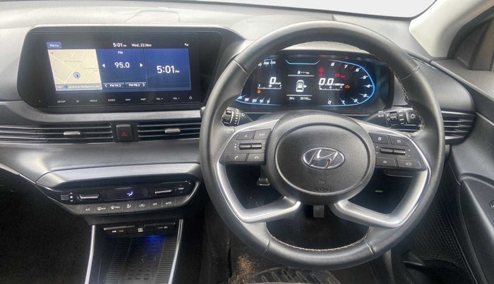 2021 Hyundai NEW I20 ASTA (O) 1.2 MT, Petrol, Manual, 20,192 km, Steering Wheel Close Up