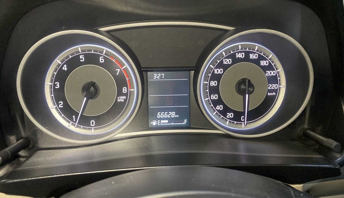 2018 Maruti Dzire VXI, Petrol, Manual, 66,600 km, Odometer Image