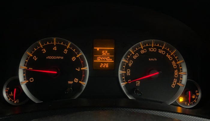 2014 Maruti Swift Dzire VXI, Petrol, Manual, 1,04,482 km, Odometer Image