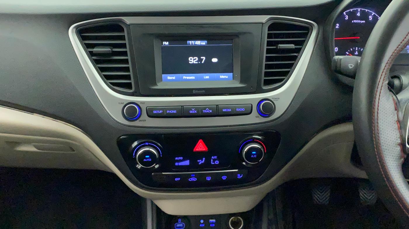 2019 Hyundai Verna 1.4 EX PETROL, Petrol, Manual, 59,884 km, Air Conditioner