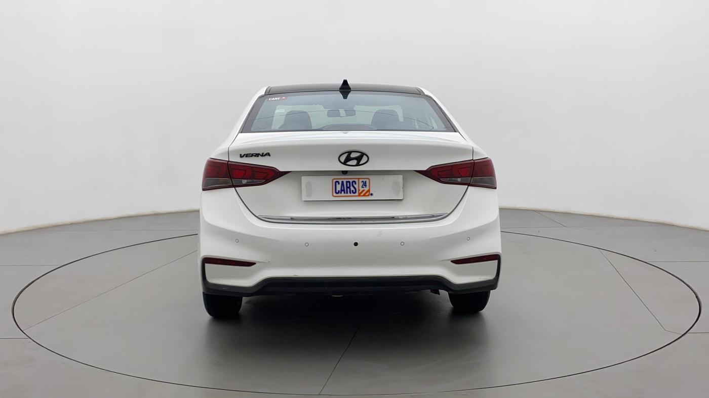 2019 Hyundai Verna 1.4 EX PETROL, Petrol, Manual, 59,884 km, Back/Rear