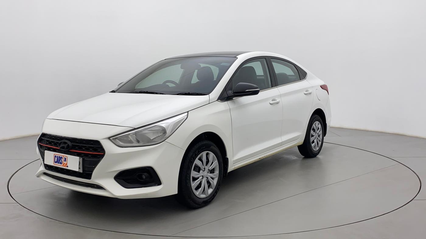 2019 Hyundai Verna 1.4 EX PETROL, Petrol, Manual, 59,884 km, Left Front Diagonal