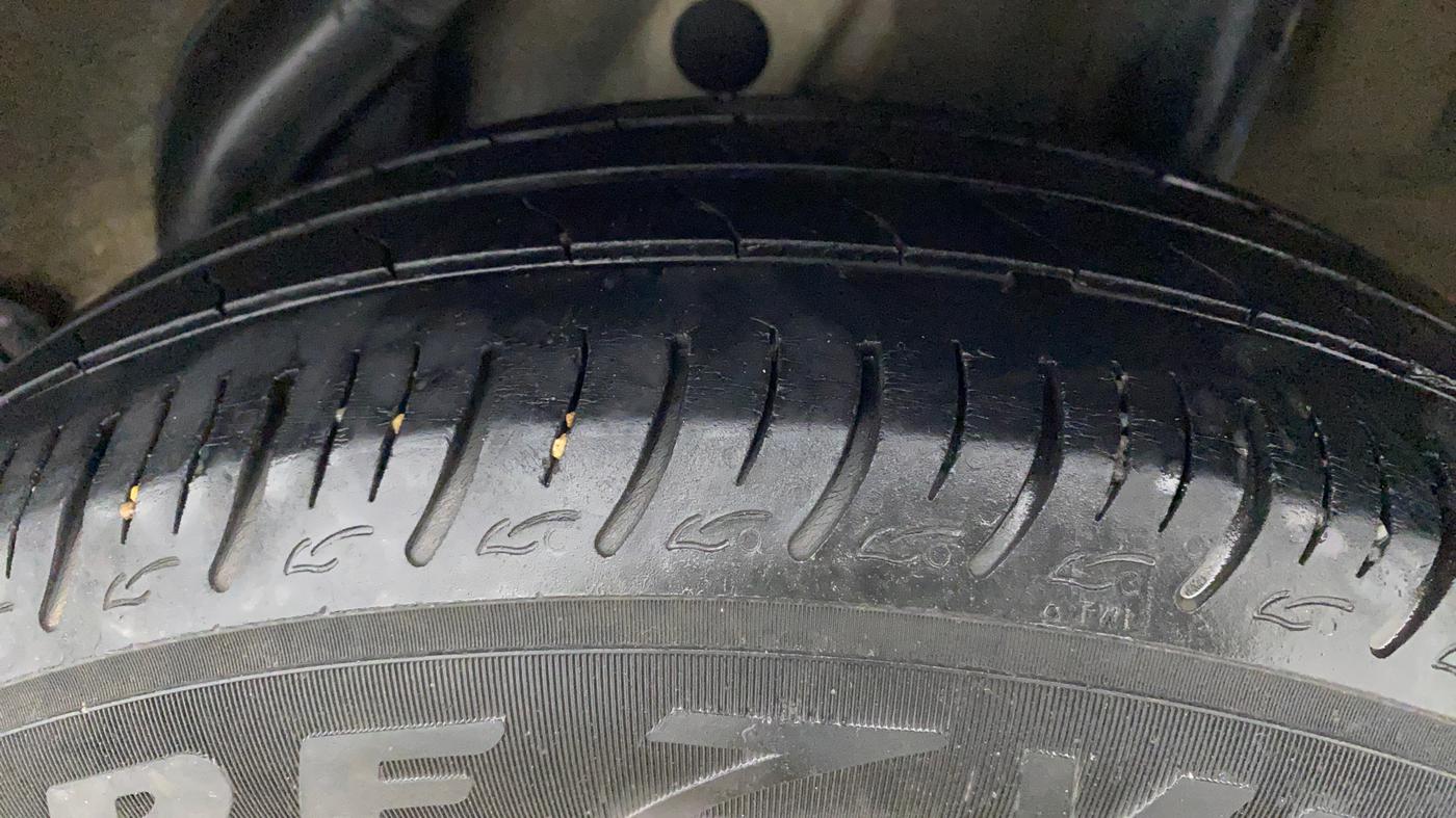 2019 Hyundai Verna 1.4 EX PETROL, Petrol, Manual, 59,884 km, Left Rear Tyre Tread